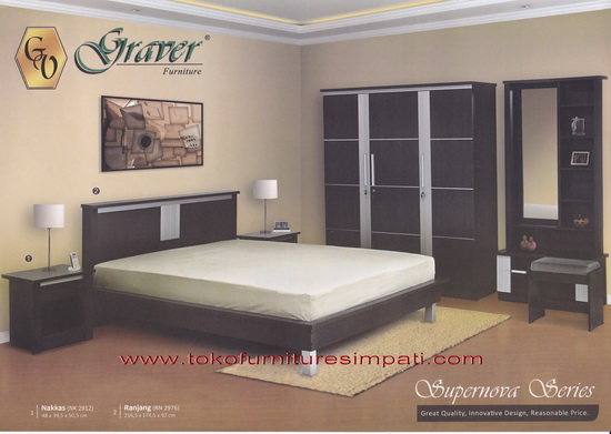 kamar set supernova murah, bedorom set supernova